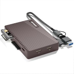 قارئ بطاقات الذاكرة USB 3.2 بسرعة 10 جيجابت في الثانية قارئ بطاقات الذاكرة المتعددة الكل في 1 قراءة متزامنة SD Micro SD TF MS CF قارئ بطاقات فلاش مدمج للكمبيوتر وكاميرا الكمبيوتر المحمول باللون الأزرق in Kuwait