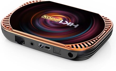 Amlogic S905X4 HK1 Box X4 Dual WiFi/BT4.0 Android 11.0 4GB RAM 64GB ROM Supports /8K/3D/H.265 1000M in Kuwait