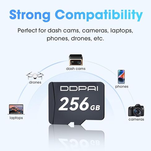 DDPAI Z90 Master كاميرا داش 3 قنوات 4K مع بطاقة SD 256G in Kuwait
