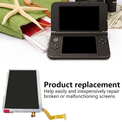 شاشة LCD علوية من Misimain لجهاز Nintendo 3DS XL - شاشة علوية بديلة، إصدار 2015 in Kuwait