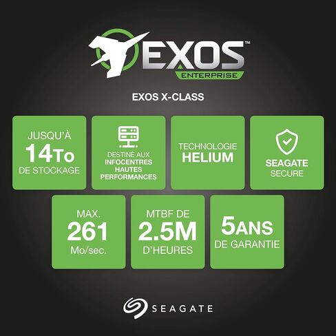 Seagate ST10000NM0206 10.0TB 7.2K SAS 12GB/S 3.5IN HDD (Renewed) in Kuwait