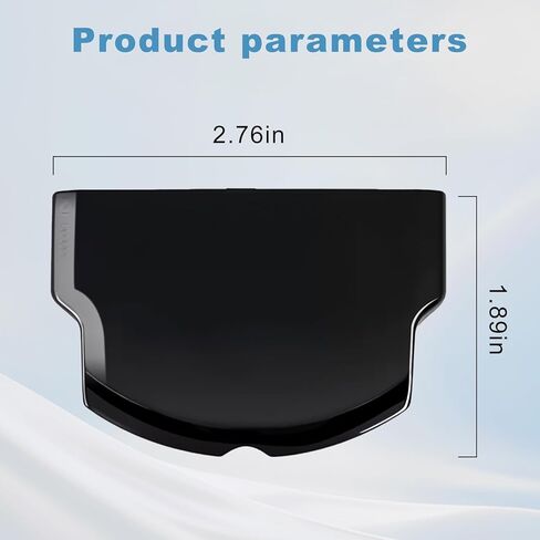 قطعتان من الغطاء الخلفي للبطارية البديلة لجهاز PSP2000 2001 3000 3001 غطاء حماية (2 أسود) in Kuwait
