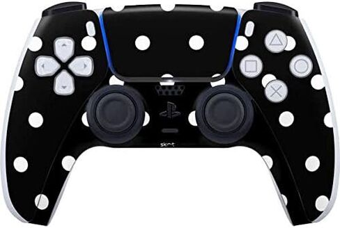 Skinit Decal Gaming Skin Compatible with PS5 Controller - Black Speckle Design in Kuwait