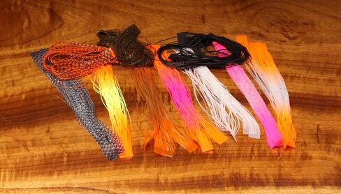Hareline Fly Tying Micro Silicone Legs – Ultra-Thin Silicone Rubber Legs for Fly Tying Nymphs, Streamers & Small Flies in Kuwait