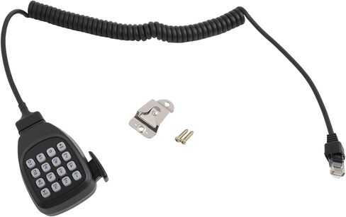 ميكروفون MC-59 لـ Kenwood لـ TM-271A لـ TM-281A لـ TM-471A لـ TM-D710A لـ TM-V71A، ميكروفون راديو هام مانع للضوضاء مع DTMF، قبضة 45 درجة، أزرار جانبية قابلة للبرمجة، لموصل RJ-45 in Kuwait