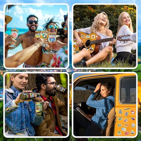 YTSQLER 200 PCS Georgia State Stickers, Georgia Travel Souvenirs Stickers for Laptop Water Bottle Party Supplies Journal, Waterproof Travel Decals for Women Men Adults in Kuwait