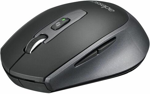 ماوس Adesso iMouse A40 اللاسلكي، بلوتوث ووضع مزدوج 2.4 جيجا هرتز مع مستقبل USB-C، مفتاح التشغيل السريع Copilot AI، مفاتيح النقر الهادئ، 3 مستويات DPI (1000/1600/2400)، 6 أزرار لنظام التشغيل Windows وMac in Kuwait