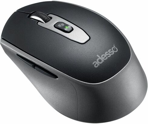 ماوس Adesso iMouse A40 اللاسلكي، بلوتوث ووضع مزدوج 2.4 جيجا هرتز مع مستقبل USB-C، مفتاح التشغيل السريع Copilot AI، مفاتيح النقر الهادئ، 3 مستويات DPI (1000/1600/2400)، 6 أزرار لنظام التشغيل Windows وMac in Kuwait