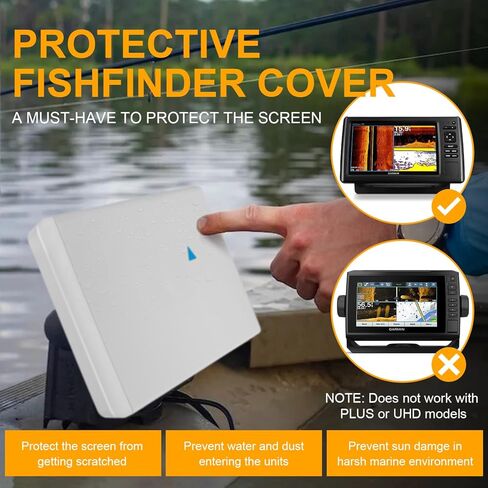 010-12234-00 Protective Sun/Dust Cover Fit for Garmin echoMAP 93sv, 94sv, for echoMAP Chirp 92sv, 93sv, 94sv and 95sv (Not Work with Plus or UHD Models) in Kuwait