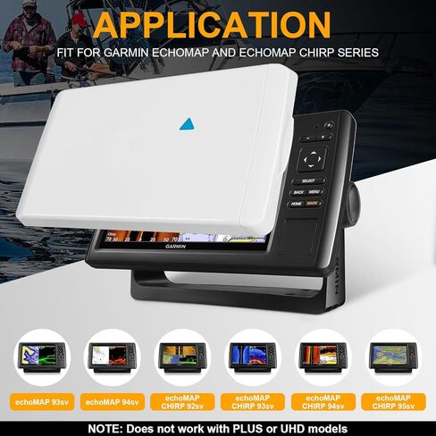 010-12234-00 Protective Sun/Dust Cover Fit for Garmin echoMAP 93sv, 94sv, for echoMAP Chirp 92sv, 93sv, 94sv and 95sv (Not Work with Plus or UHD Models) in Kuwait