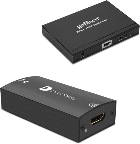 gofanco USB3.0 HDMI Video Capture + 4x1 HDMI Multi Viewer- 1080p in Kuwait