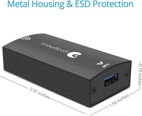 gofanco USB3.0 HDMI Video Capture + 4x1 HDMI Multi Viewer- 1080p in Kuwait