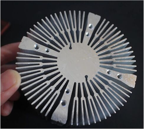 90*40 مللي متر مبادل حراري من الألومنيوم مستدير لـ 20 واط 30 واط 50 واط 100 واط عالية الطاقة Led لتقوم بها بنفسك in Kuwait