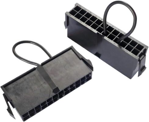 2 حزمة من وصلات إمداد الطاقة ATX ذات 24 سنًا، أداة جسر PSU Starter Bridge لاختبار إمداد الطاقة للكمبيوتر الشخصي، وجهاز التعدين، ونظام تبريد المياه، والمراوح ومحركات الأقراص الصلبة in Kuwait