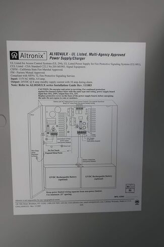 ألترونيكس AL1024ULX مصدر طاقة 115V-AC 24V-DC D634090 in Kuwait
