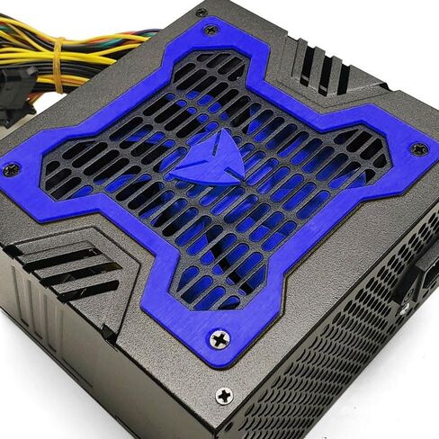 طاقة الرصاص 650 وات - مصدر طاقة ATX بحد أقصى، 20+4 سنون، موصلات PCIe، SATA وMolex، مروحة 12 سم، قابلة للتبديل 110 فولت/220 فولت، ضوضاء منخفضة، تحميل زائد وحماية من قصر الدائرة in Kuwait