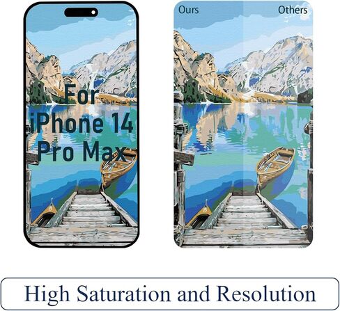 لشاشة iPhone 14 Pro Max البديلة 6.7 بوصة LCD شاشة رقمية تعمل باللمس ثلاثية الأبعاد لـ A2894 A2651 A2893 A2896 A2895 مع أدوات إصلاح + ختم مقاوم للماء + زجاج مقسى in Kuwait