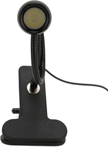 مصباح LED SUNGOOYUE، إضاءة دافئة لحماية العين، ضوء قراءة USB مع رقبة معقوفة مرنة 360 درجة وقاعدة ثابتة، للتخييم والنوم in Kuwait