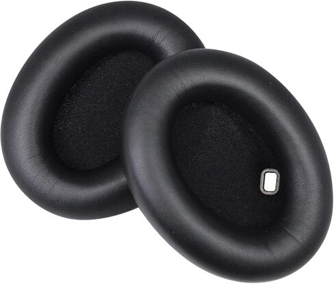 Adhiper XM4 Replacement Ear Pads & Headband Accessories for Sony WH-1000XM4(WH1000XM4) Headphones, Soft Protein Leather Earpads & Headband Cushion Pad Cover Features a Snap-on Design - Black in Kuwait
