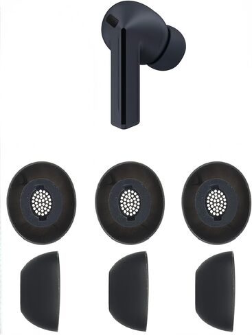 Ear Tips for Galaxy Buds 3 FE Eartips Earbud(SM-R420),3Pairs Silicone Replacement Eartips with Dust Shield Compatible with Samsung Galaxy Buds 3 FE (2025) True Wireless Earbuds,Fits Charging Case in Kuwait