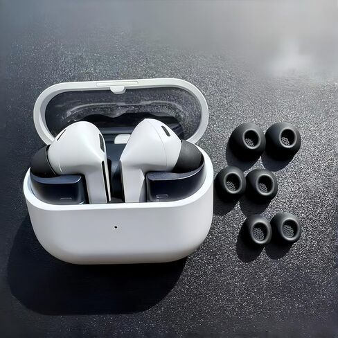 Ear Tips for Galaxy Buds 3 FE Eartips Earbud(SM-R420),3Pairs Silicone Replacement Eartips with Dust Shield Compatible with Samsung Galaxy Buds 3 FE (2025) True Wireless Earbuds,Fits Charging Case in Kuwait