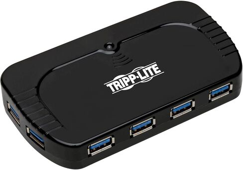 TRIPP LITE 10-Port USB 3.0 Hub, Industrial USB Splitter for USB Charging and Data Transfer, 5 Gbps, Iron Housing (U360-010-IND) in Kuwait
