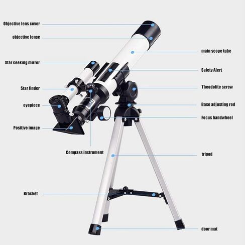 Ultra Hd, for, Astronomy Tripod Beginner Professional Stargazing Hig - -Resolution Astronomical Telescope with high Magnification Double The Comfort in Kuwait