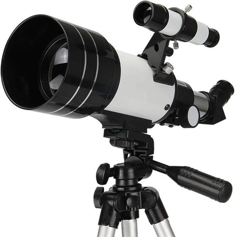 Telescope Telescope Telescopes for Adult 70mm Aperture 300mm Astronomical Refractor Telescope Prism Lens with Phone Mount and Tripod in Kuwait