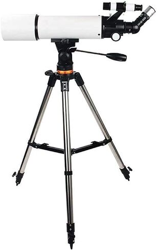 Telescope for Kids Beginners Adults, 80mm Aperture 500mm Telescope for Astronomy BAK4 Prism Lens Astronomical Refractor Telescope with Tripod to Observe Moon and Planet in Kuwait