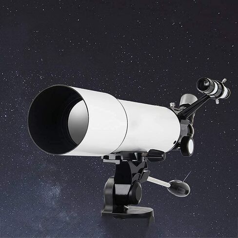 Telescope for Kids Beginners Adults, 80mm Aperture 500mm Telescope for Astronomy BAK4 Prism Lens Astronomical Refractor Telescope with Tripod to Observe Moon and Planet in Kuwait