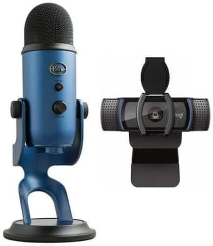 Blue Microphones Yeti USB Microphone with C920S Pro HD Webcam Bundle (2 Items) in Kuwait