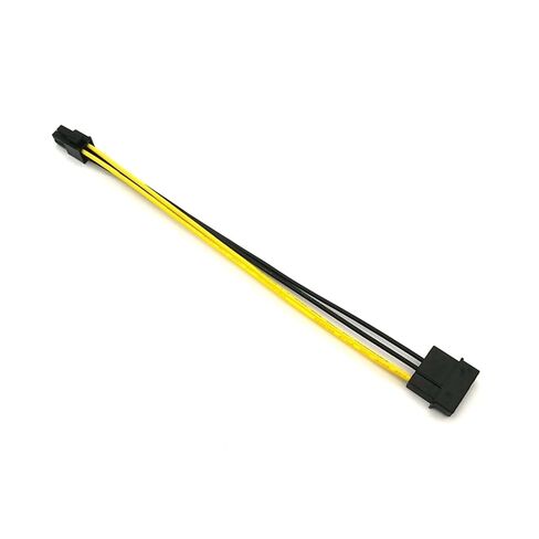 IDE 4Pin to CPU ATX Female Power Adapter Cable 18awg-20cm(No-Sleeved) in Kuwait