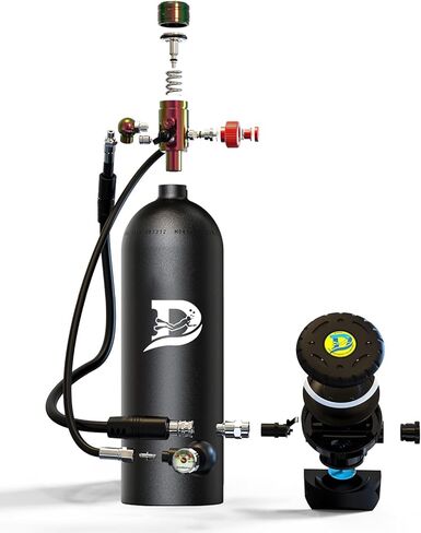 Portable Scuba Tanks,2.3L Scuba Diving Gear,DOT Certified Tanks，Underwater 30-45 Minutes Diving Tank,Bacup Air Tanks in Saudi Arabia