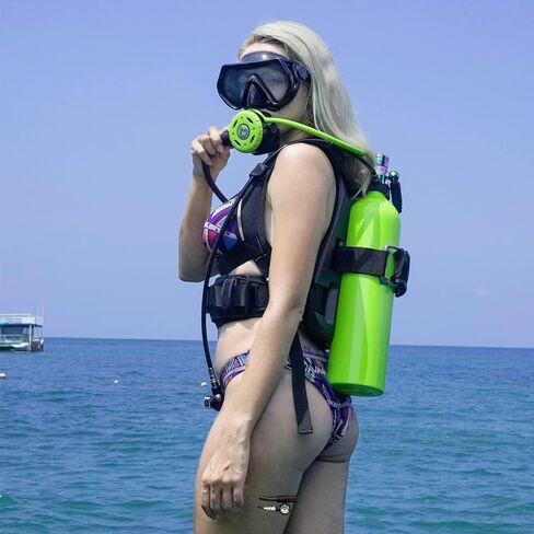 Portable Scuba Tanks,2.3L Scuba Diving Gear,DOT Certified Tanks，Underwater 30-45 Minutes Diving Tank,Bacup Air Tanks in Saudi Arabia