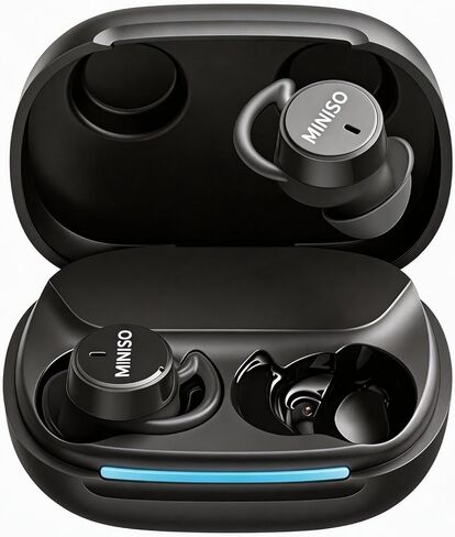 MINISO MS217 Translation Earbuds Real Time, 2026 New AI 135 Language Translator Earbuds, Audifonos Traductores Inglés Español, Translate Ear Buds for Travel Learning in Kuwait