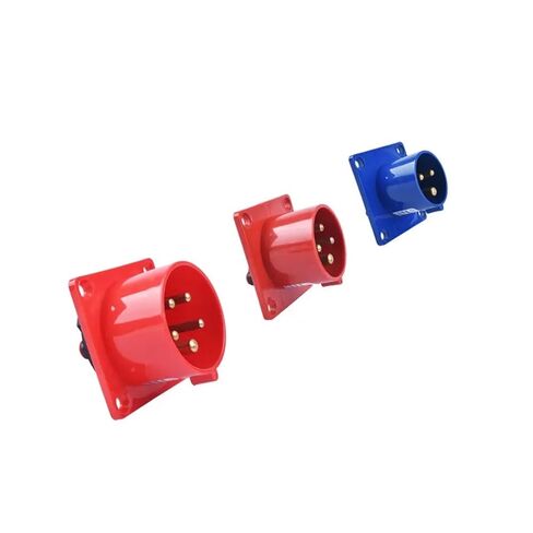 IP44 16A / 32A التوصيل الصناعي والمقبس موصل مقاوم للماء 3PIN 4PIN 5PIN توصيل كهربائي على الحائط (مقبس اللوحة، 32A، 4P) in Kuwait