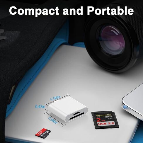 لهاتف Samsung Galaxy S26 S26+ Plus Ultra، محول كاميرا رقمية لقارئ بطاقة SD - USB 3.0 سريع السرعة، SD، فتحة بطاقة مزدوجة Micro SD، نقل بطاقة USB C إلى TF SD لهاتف Samsung S25 S25+ FE S24 S23 S22 S21 in Kuwait
