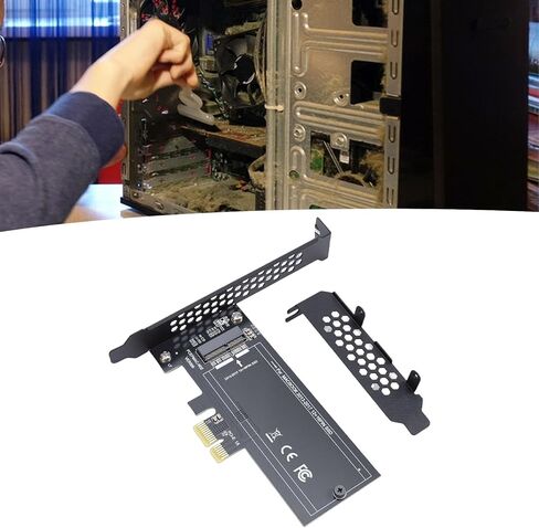 LICAEVEY 12+16 Pin SSD to M.2 Key M PCIE 1X Adapter Card, Plug and Play for Pro 2013-2017 Laptop, with PCIE 4.0 Interface and Support for Win 10 11 Systems in Kuwait