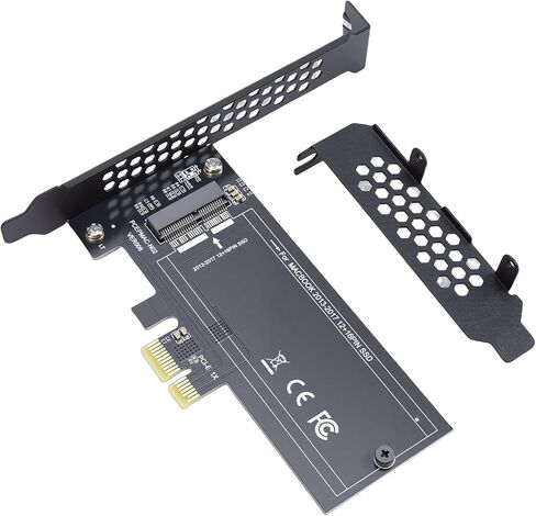 LICAEVEY 12+16 Pin SSD to M.2 Key M PCIE 1X Adapter Card, Plug and Play for Pro 2013-2017 Laptop, with PCIE 4.0 Interface and Support for Win 10 11 Systems in Kuwait