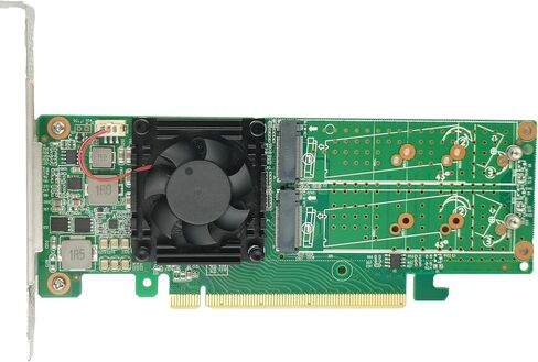 PCIe 3.0 X16 إلى 4X M.2 NVMe SSD محول محول يدعم 2280 SSD-PE3162-4IL لا يتطلب تشعب اللوحة الأم in Kuwait