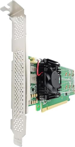 PCIe 3.0 X16 إلى 4X M.2 NVMe SSD محول محول يدعم 2280 SSD-PE3162-4IL لا يتطلب تشعب اللوحة الأم in Kuwait
