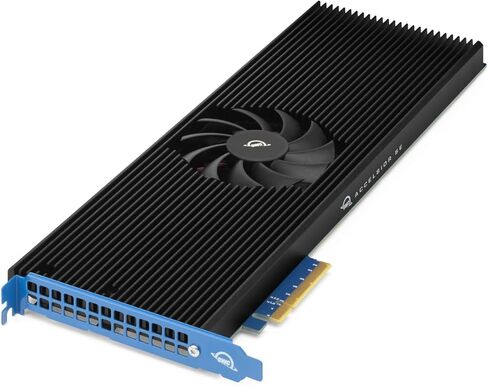 بطاقة محول OWC Accelsior SE تسع فتحات NVMe M.2 SSD إلى PCIe 3.0 لجهاز Mac Pro (أواخر 2019 - الحالي)، أبراج الكمبيوتر وهيكل توسيع Thunderbolt PCIe in Kuwait