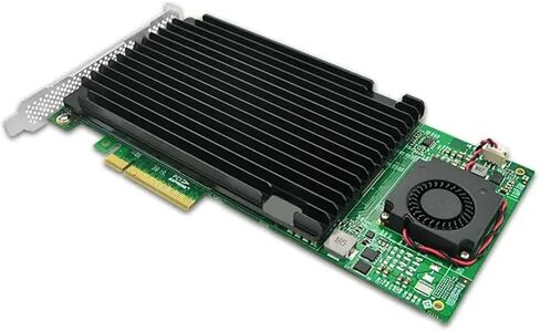 محول PCIe3.0 x8 إلى 4 M.2 NVMe SSD مع محول PLX PEX8724 PCI Express 3.0 x8 إلى 4 منافذ M.2 بطاقة محول-STC PE382-4I in Kuwait