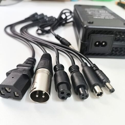 54.6V 3A Fast Charger Universal 48V Battery for Tuttio Soleil01/ Soleil 01 Electric, AMYET EB26 V9 G60, iScooter IX3 IX4 IX5S, Lectric XP, Ecotric Hiboy Gotrax Rad Power HeyBik-e Evercross VIVI in Kuwait