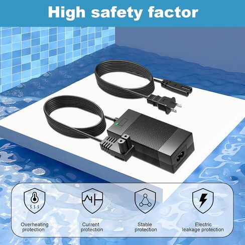 26V Charger for Seauto Crab CR and Zyerch SAT30 Robotic Pool Cleaner Compatible with 21.6V Battery Pool Cleaner Power Adapter Cord in Kuwait