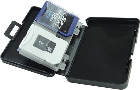 Akust Mini Memory Card Storage Case for 4 PCS SD/SDHC/Micro SD / M2 Card in Kuwait