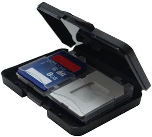 Akust Mini Memory Card Storage Case for 4 PCS SD/SDHC/Micro SD / M2 Card in Kuwait