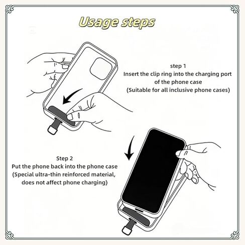 حبل هاتف بوهو قابل للتعديل و2 حبال سوداء صغيرة، حافظة iPhone، حامل لبطاقة الهوية، مفاتيح مضادة للسرقة، أساسية للسفر in Kuwait