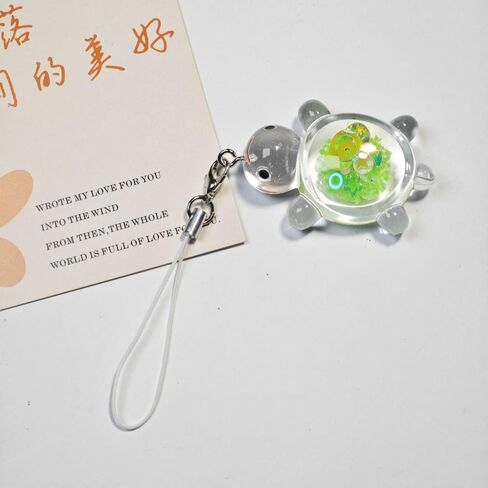Keychain Pendant Cartoon Cord Hanging Little Turtle Phone Strap Accessories Charm Mobile(style 6) in Kuwait