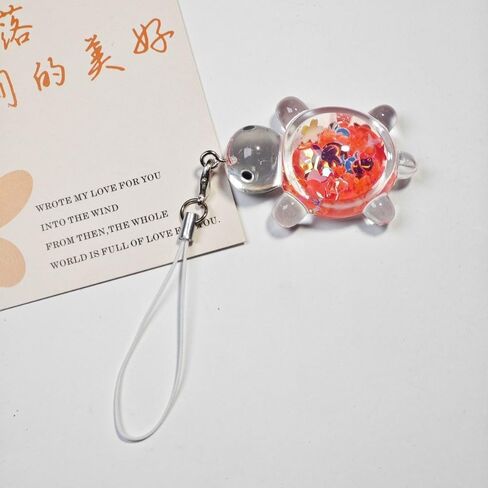 Keychain Pendant Cartoon Cord Hanging Little Turtle Phone Strap Accessories Charm Mobile(style 6) in Kuwait